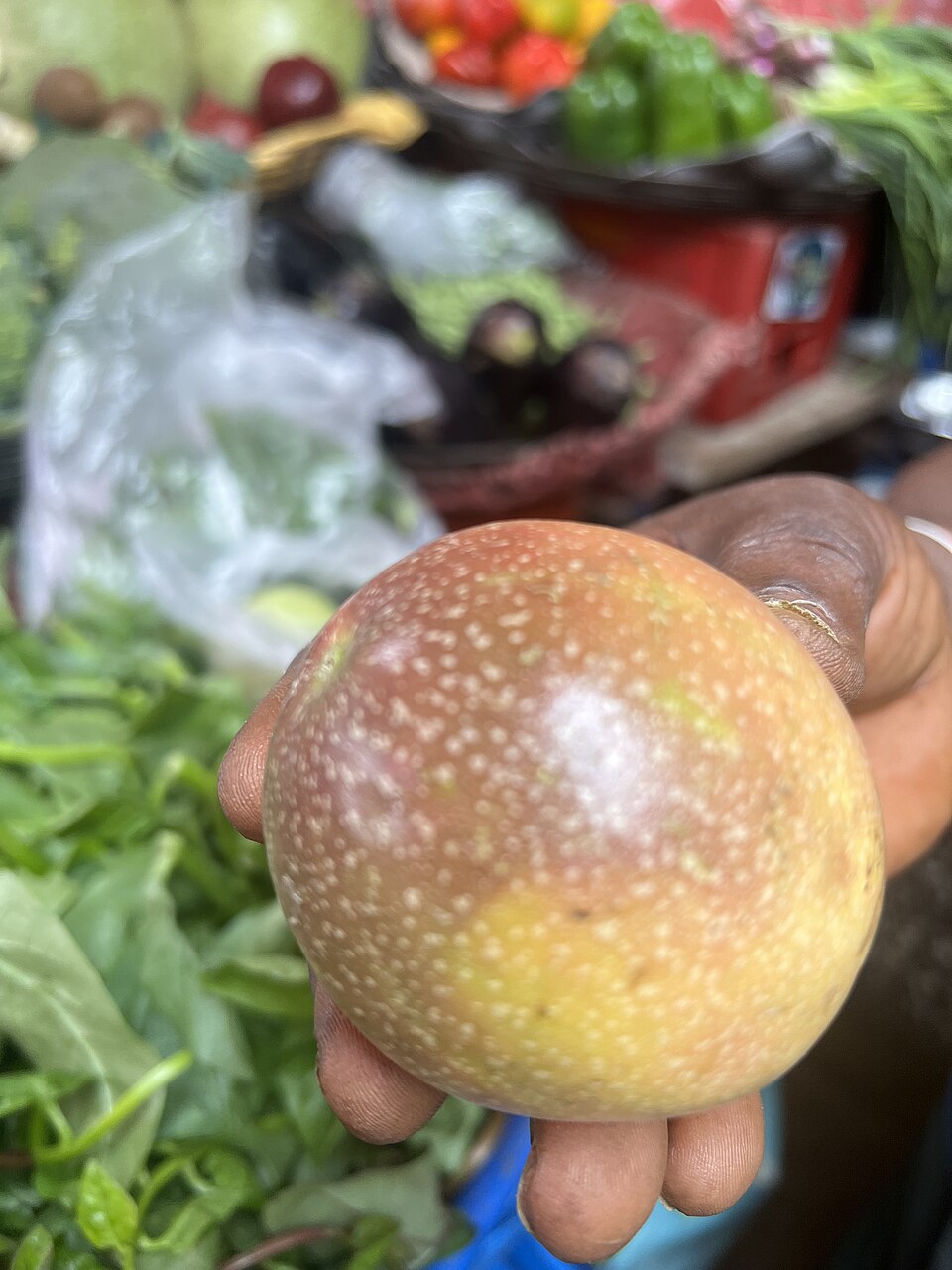 Photograph of fresh Passion Fruit